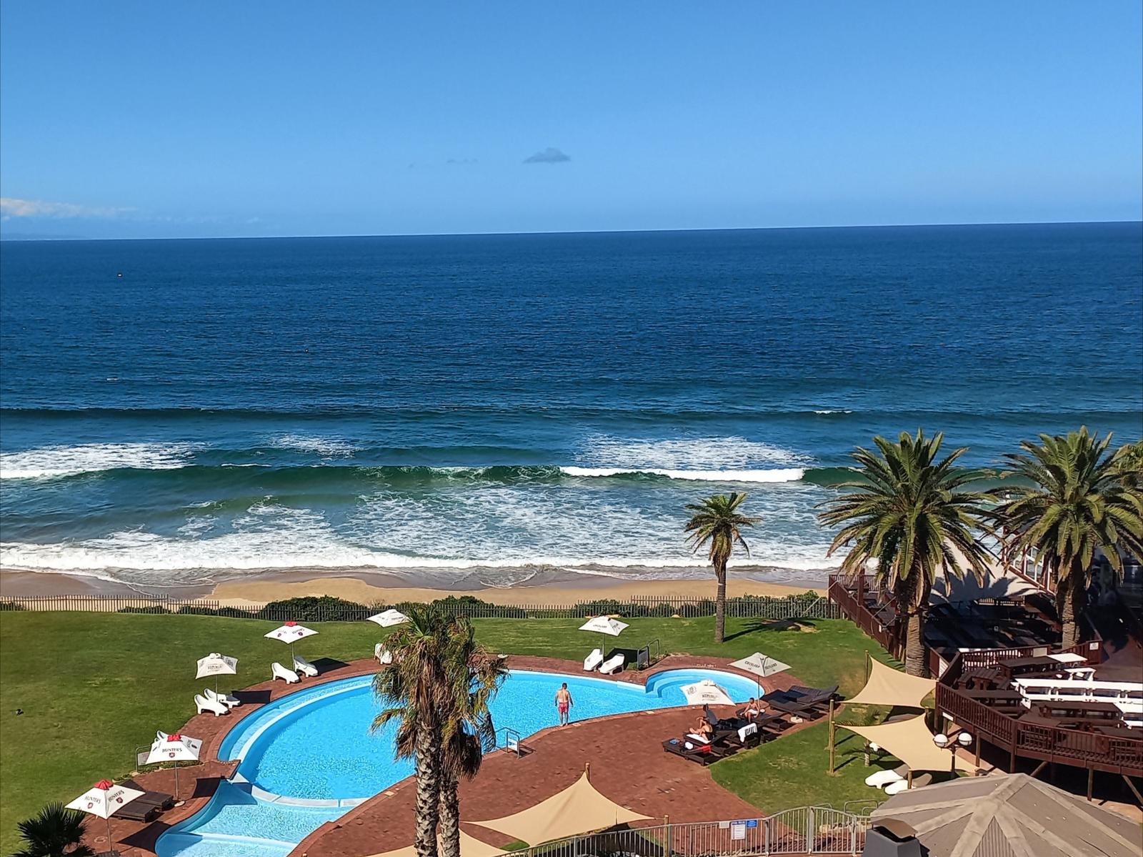 Ocean view pool
